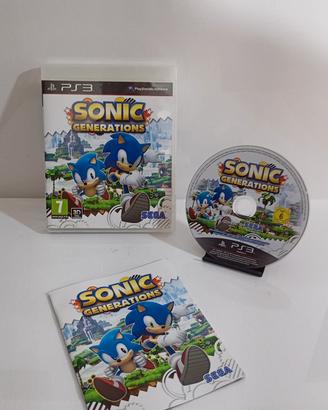 Sonic Generations PS3 PAL ITA - Perfetto- Completo