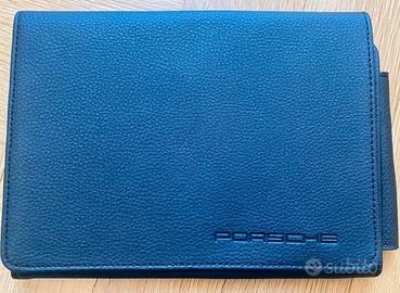 Porta documenti Porsche in pelle nero