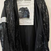 Giacca billie jean autografata Michael Jackson