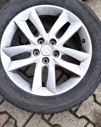 cerchi peugeot 508 e gomme 215/55 R17
