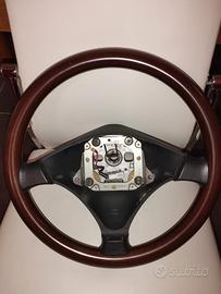 Alfa 156 volante e consolle in legno 