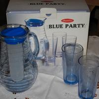 Set Bicchieri Bleu Party