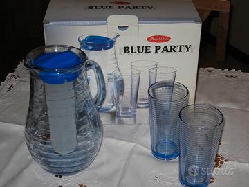Set Bicchieri Bleu Party