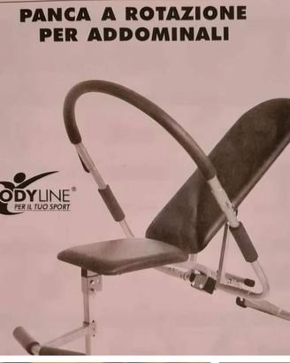 Panca per addominali bodyline
