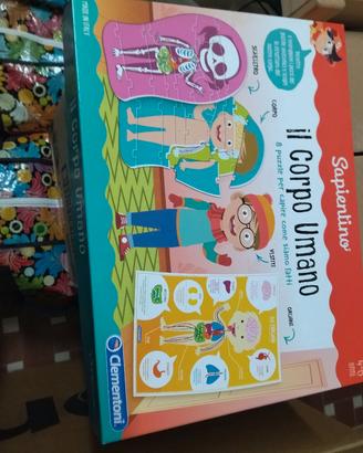 gioco Sapientino  Il corpo umano