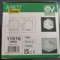 Estrattore d'aria marca Vortice tipo Ariett timer