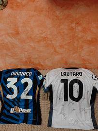 Maglia Inter Home e Away autografate