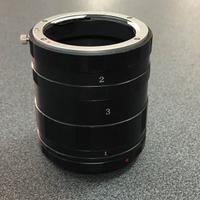 Set 3 tubi di prolunga meccanici per Nikon