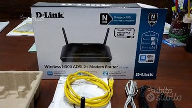 Modem Router D-Link Wireless N300