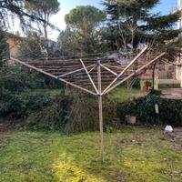 Stendibiancheria da esterno in alluminio