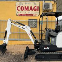 MINIESCAVATORE BOBCAT E19 CARRO VARIABILE 2015