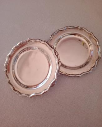 6 Sotto bicchieri argento sheffield sottobicchieri