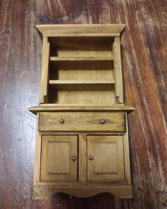 Dispensa cucina casa delle bambole