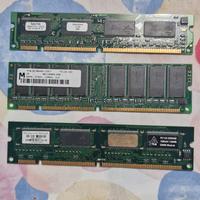 3 banchi di ram da 128 mb