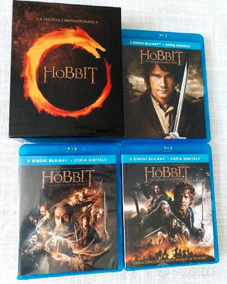 LO HOBBIT TRILOGIA BLU RAY 