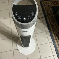 Stufa elettrica a torre termoventilatore