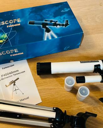 Telescopio astronomico F40040M – con treppiedi