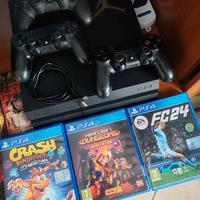 ps4 3 joystik e 3 giochi 