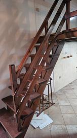 struttura soppalco in legno 