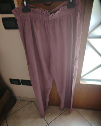 TEZENIS pantaloni cotone ROSA ANTICO 