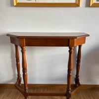 Mobile consolle in noce massello