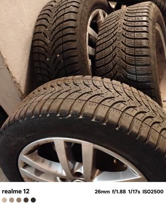 4 cerchi lega con gomme 4 stagioni 