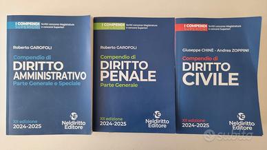 Compendi superiori - diritto civile, penale, ammn.