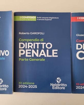 Compendi superiori - diritto civile, penale, ammn.