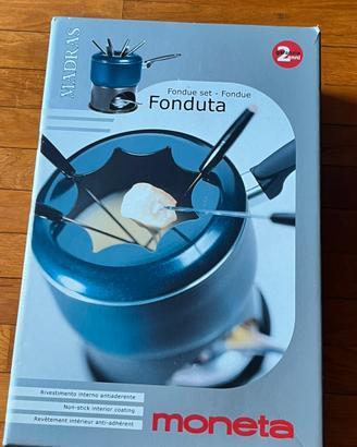 Fonduta Moneta Madras set completo