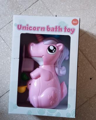 Unicorn bath toy
