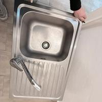 Lavandino cucina con fontana