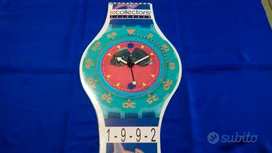 Calendario Collector’s 1992 Swatch, Coca Cola, ecc