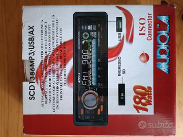 Autoradio Audiola SCD1386 MP3 USB AUX CD