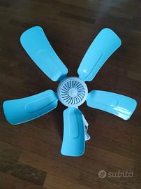 ventilatore portatile a mollettone