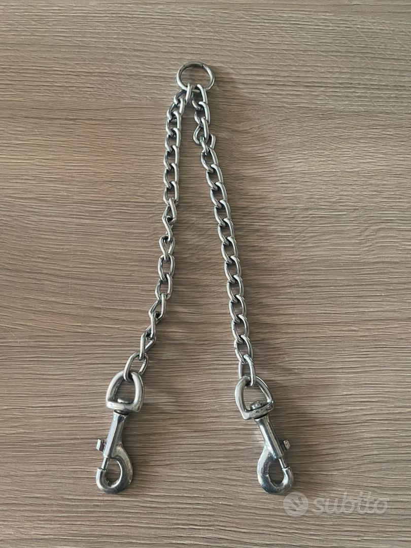 Catena per guinzaglio doppio cane