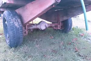 Carrello trazionato artigianale