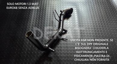 DOWNPIPE TUBO DPF FIAT ALFA LANCIA 1.3 95CV EURO6B
