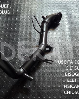 DOWNPIPE TUBO DPF FIAT ALFA LANCIA 1.3 95CV EURO6B