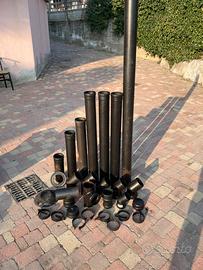 Canna  fumaria per stufa a pellet