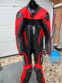 TUTA IN PELLE DA MOTARD