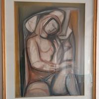 Quadro pittore Giovanni Novaresio - anno 1964