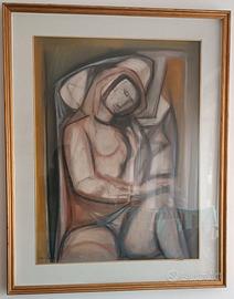 Quadro pittore Giovanni Novaresio - anno 1964