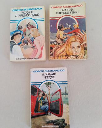 Tre romanzi Giorgio Scerbanenco Rizzoli anni '70