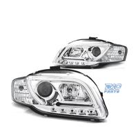 FARI AUDI A4 B7 04-07 LUCE DIURNA TUBE LIGHT FONDO