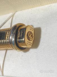 Stilografica MUST de CARTIER Trinity -Placcata ORO