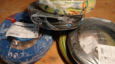 Filo elettrico 2.5+1.5 mmq TOT Mt 600