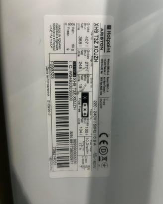 Frigo hotpoint ariston