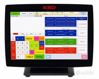 Sistema cassa completo KSD con 3 stampanti ticket