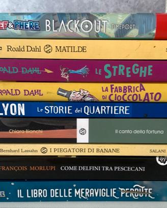 9 libri edizioni Salani