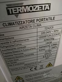 climatizzatore portatile termozeta 